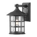 Freeport Large Wall Lantern (Textured Black)
