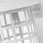Freeport Large Outdoor Wall Lantern (Textured White)
