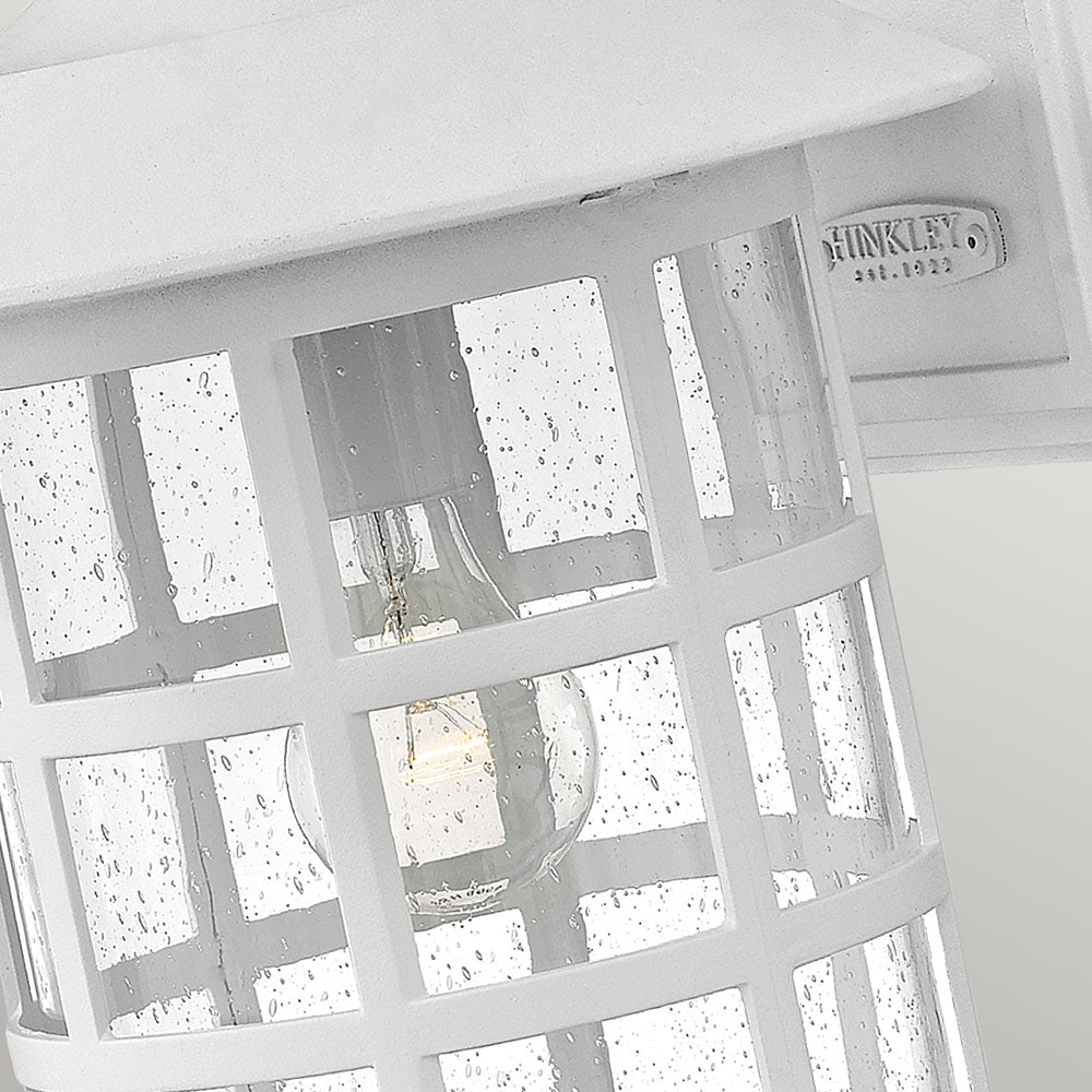 Freeport Large Outdoor Wall Lantern (Textured White)
