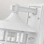 Freeport Medium Outdoor Wall Lantern (Textured White)