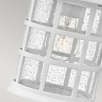 Freeport Medium Outdoor Wall Lantern (Textured White)