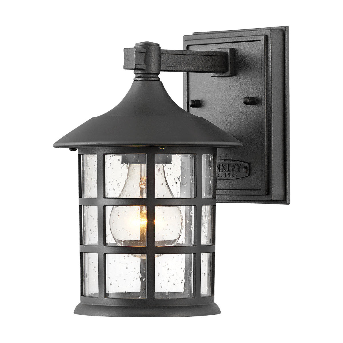 Freeport Small Wall Lantern (Textured Black)
