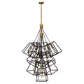 Fulton 13-Light Large Foyer Chandelier (Industrial Style)