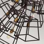 Fulton 13-Light Large Foyer Chandelier (Industrial Style)