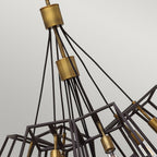 Fulton 13-Light Large Foyer Chandelier (Industrial Style)