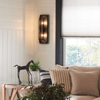 Fulton 2-Light Wall Sconce (Industrial Style)