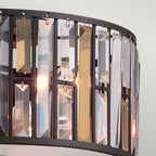 Gemma 3-Light Flush Mount Ceiling Light (Vintage Bronze Finish)