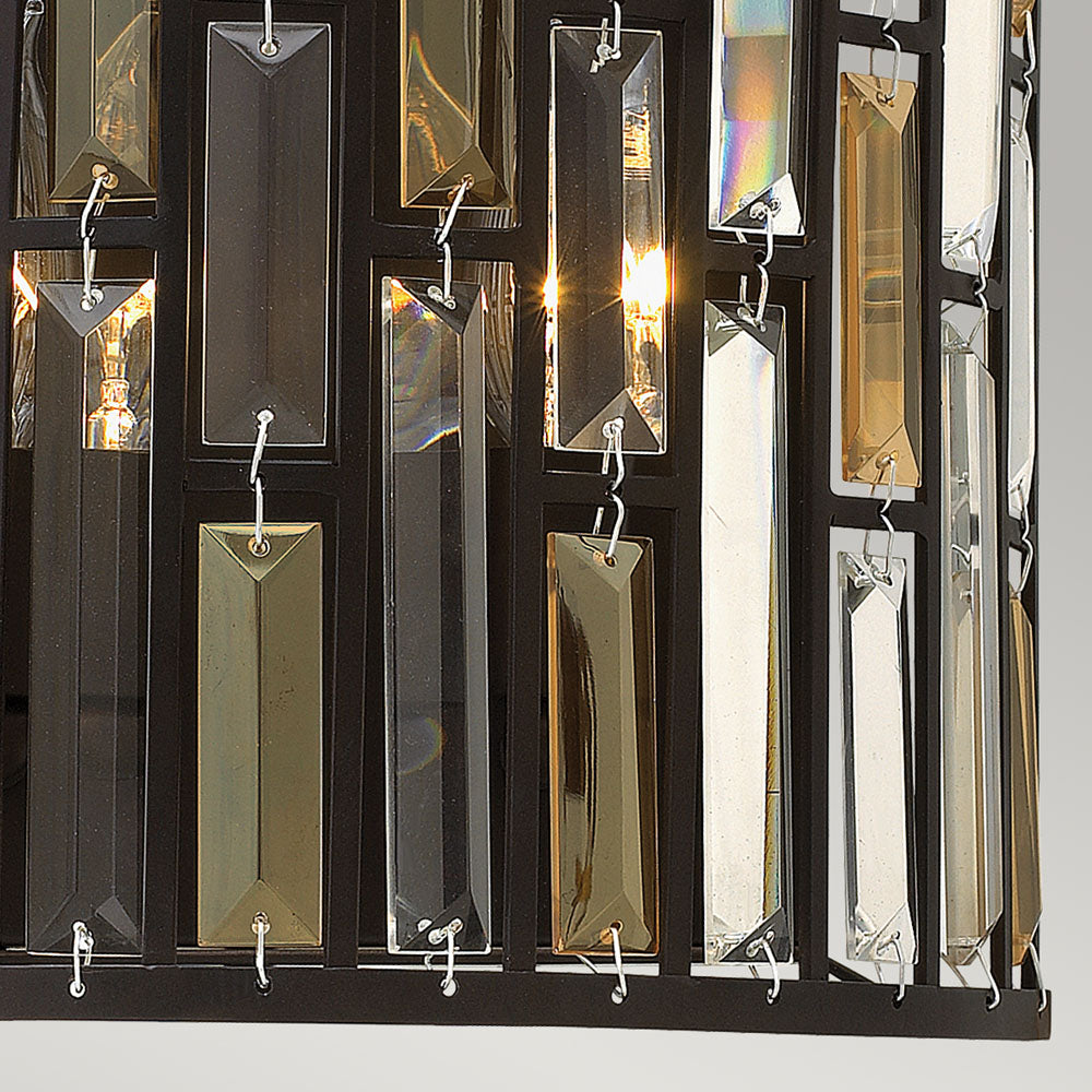 Gemma 2-Light Wall Sconce (Vintage Bronze Finish)