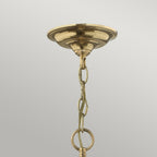 Gentry 6-Light Chandelier (Polished Brass Finish)