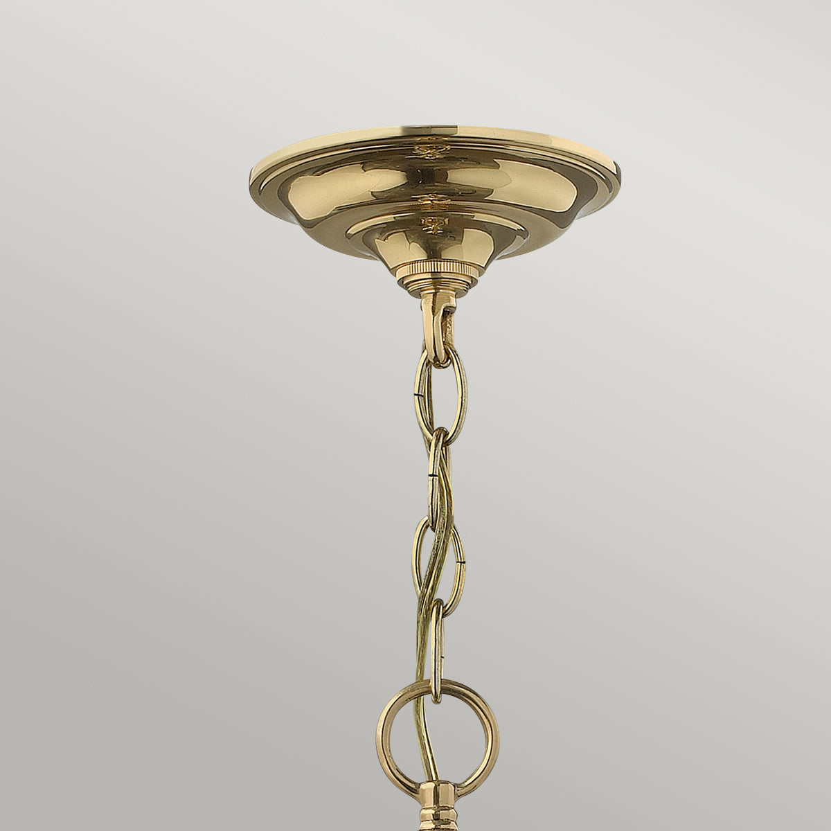 Gentry 6-Light Chandelier (Polished Brass Finish)