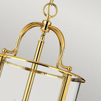 Gentry 6-Light Chandelier (Polished Brass Finish)
