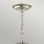 Gentry 6-Light Chandelier (Polished Nickel Finish)