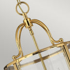 Gentry 4-Light Pendant Light (Polished Brass Finish)