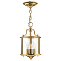 Gentry 3-Light Small Chandelier (Polished Brass)