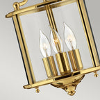 Gentry 3-Light Small Chandelier (Polished Brass)