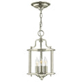 Gentry 3-Light Small Chandelier (Polished Nickel)