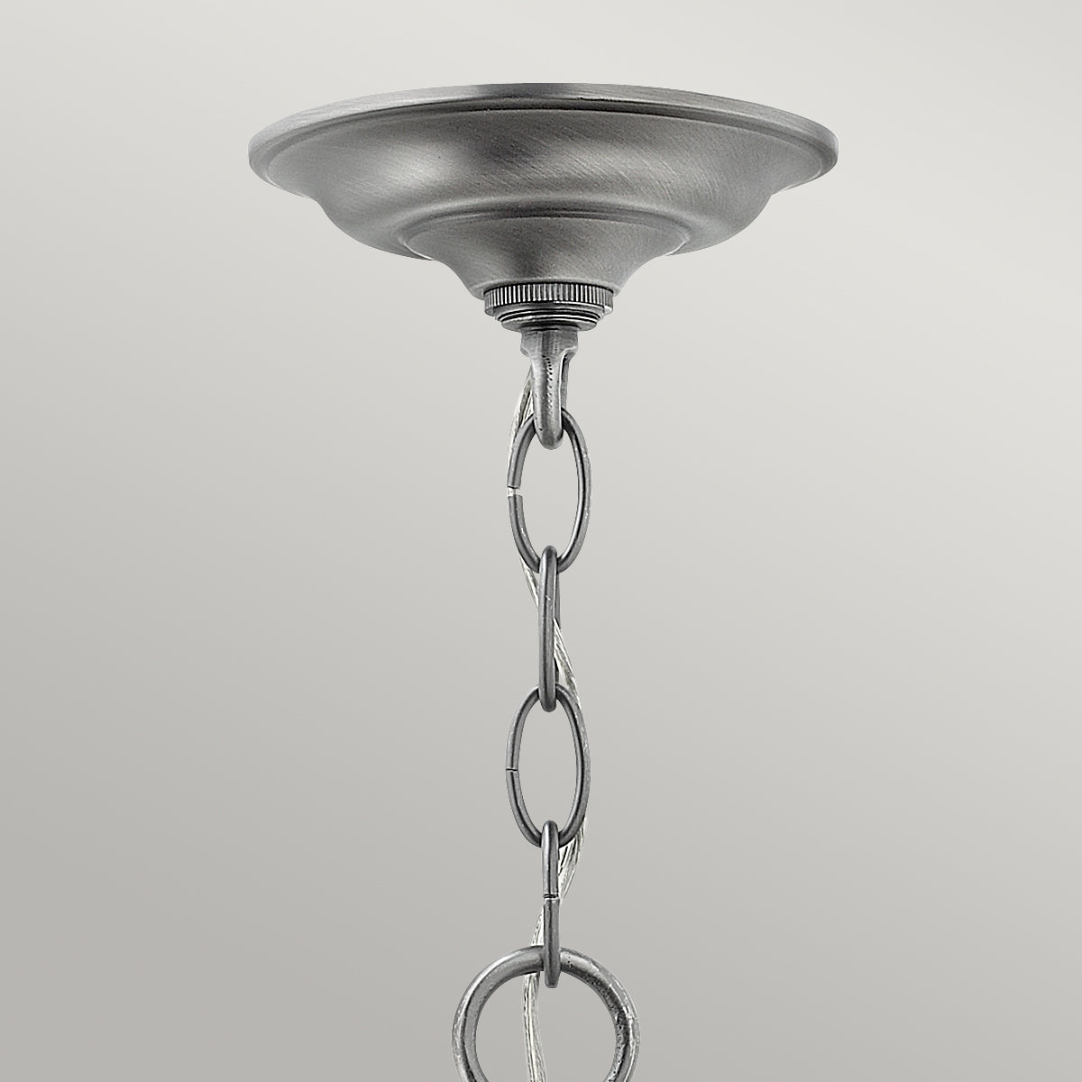 Gentry 3-Light Small Chandelier (Pewter Finish)