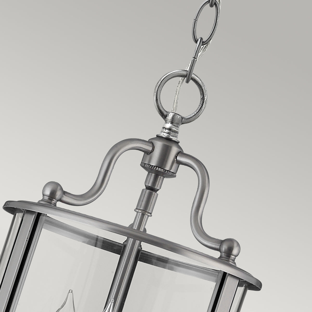 Gentry 3-Light Small Chandelier (Pewter Finish)