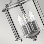 Gentry 3-Light Small Chandelier (Pewter Finish)