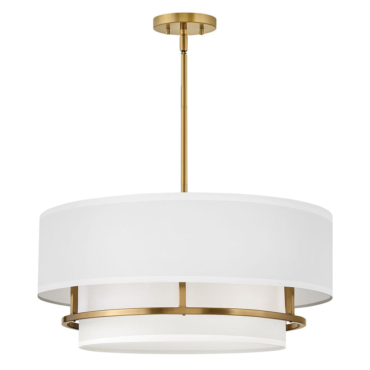 Graham 4 Light  Duo Mount  - Lacquered Brass