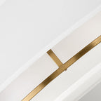 Graham 4 Light  Duo Mount  - Lacquered Brass