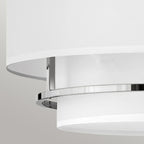 Graham 4 Light  Duo Mount  - Polished Nickel