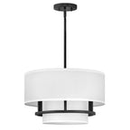 Graham 3 Light  Duo Mount  - Black