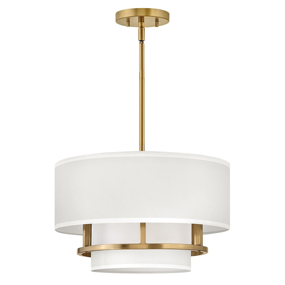 Graham 3 Light  Duo Mount  - Lacquered Brass