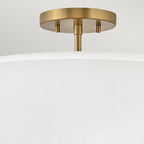 Graham 3 Light  Duo Mount  - Lacquered Brass