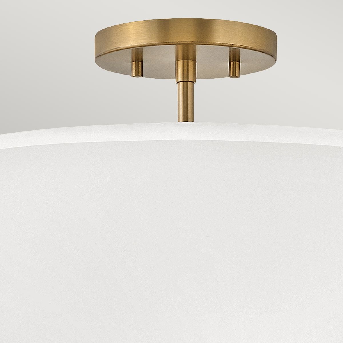 Graham 3 Light  Duo Mount  - Lacquered Brass