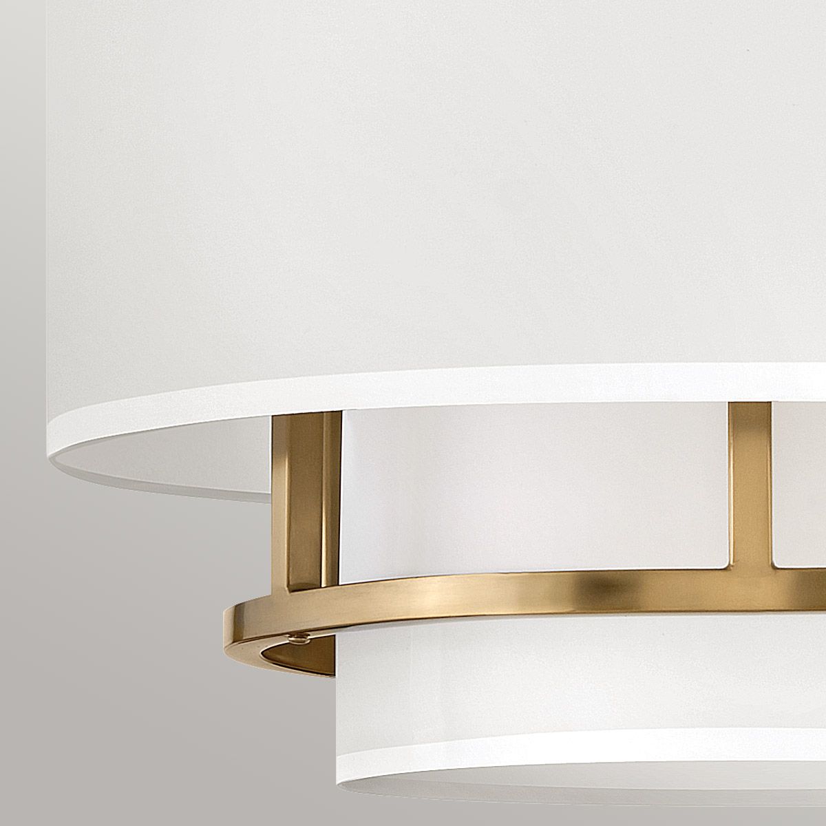 Graham 3 Light  Duo Mount  - Lacquered Brass