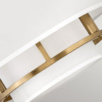Graham 3 Light  Duo Mount  - Lacquered Brass
