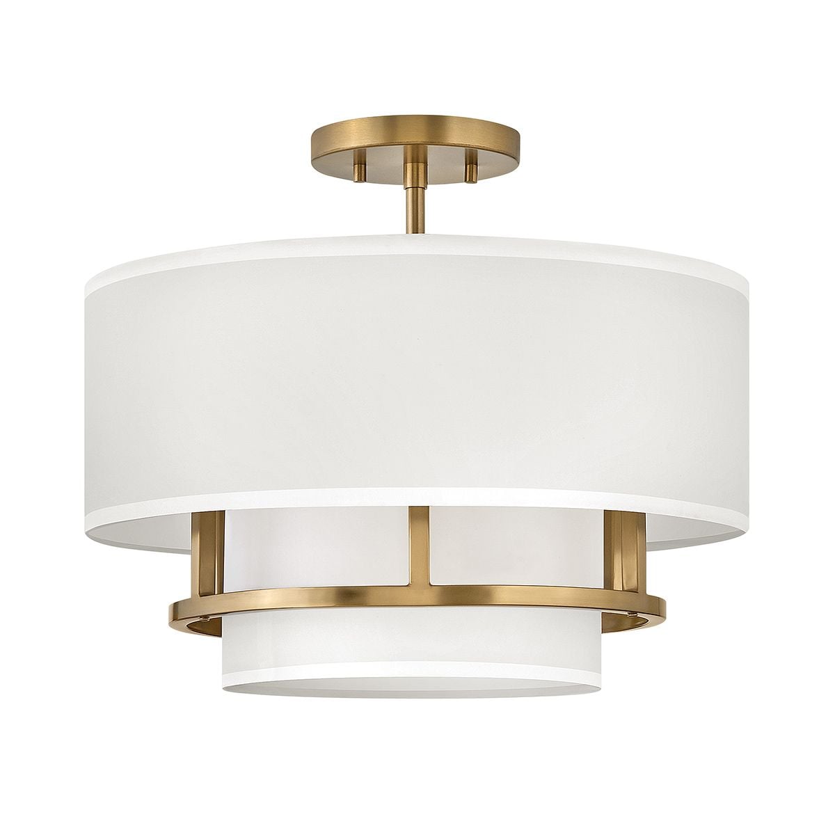 Graham 3 Light  Duo Mount  - Lacquered Brass