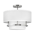 Graham 3 Light  Duo Mount  - Polished Nickel