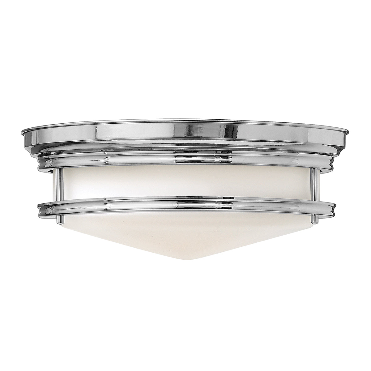 Hadley 3-Light Flush Mount Ceiling Light (Chrome Finish)