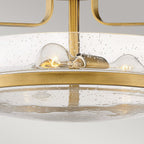 Harper 3 Light Medium Semi-Flush 1