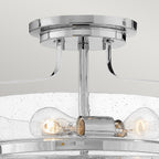 Harper 3 Light Medium Semi-Flush