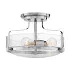 Harper 3 Light Medium Semi-Flush