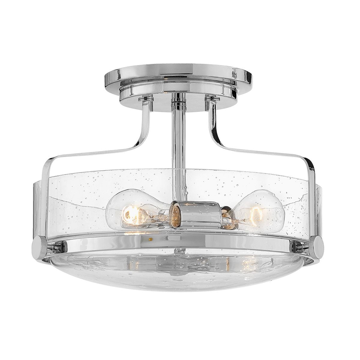 Harper 3 Light Medium Semi-Flush
