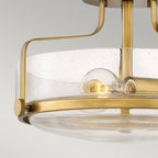 Harper 3 Light Small Semi-Flush 1