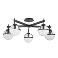 Hollis 5 Light Semi-Flush