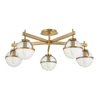 Hollis 5 Light Semi-Flush 1