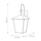 Huntersfield 3 Light Large Wall Lantern