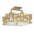 Lanza 3-Light Modern Hallway Light (Brushed Bronze Finish)