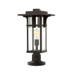 Manhattan Pedestal Light (Oil Rubbed Bronze)
