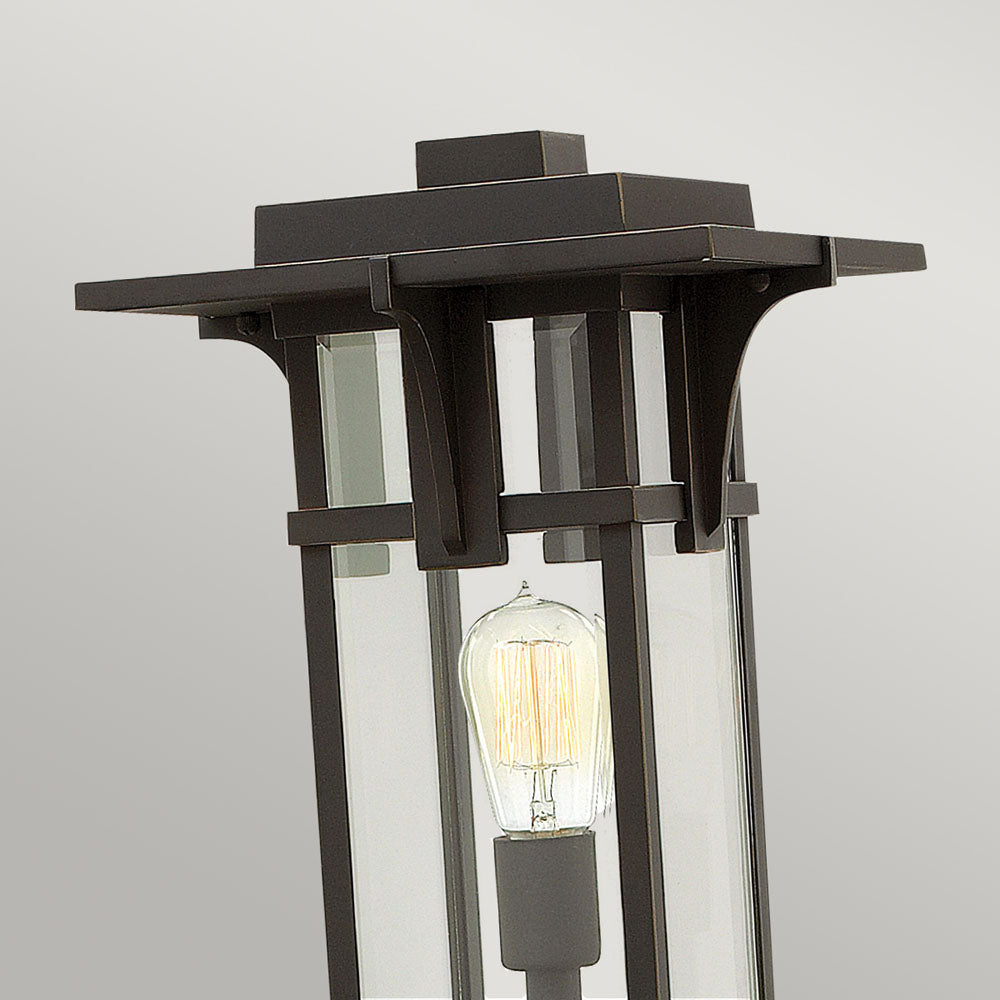 Manhattan Pedestal Light (Oil Rubbed Bronze)