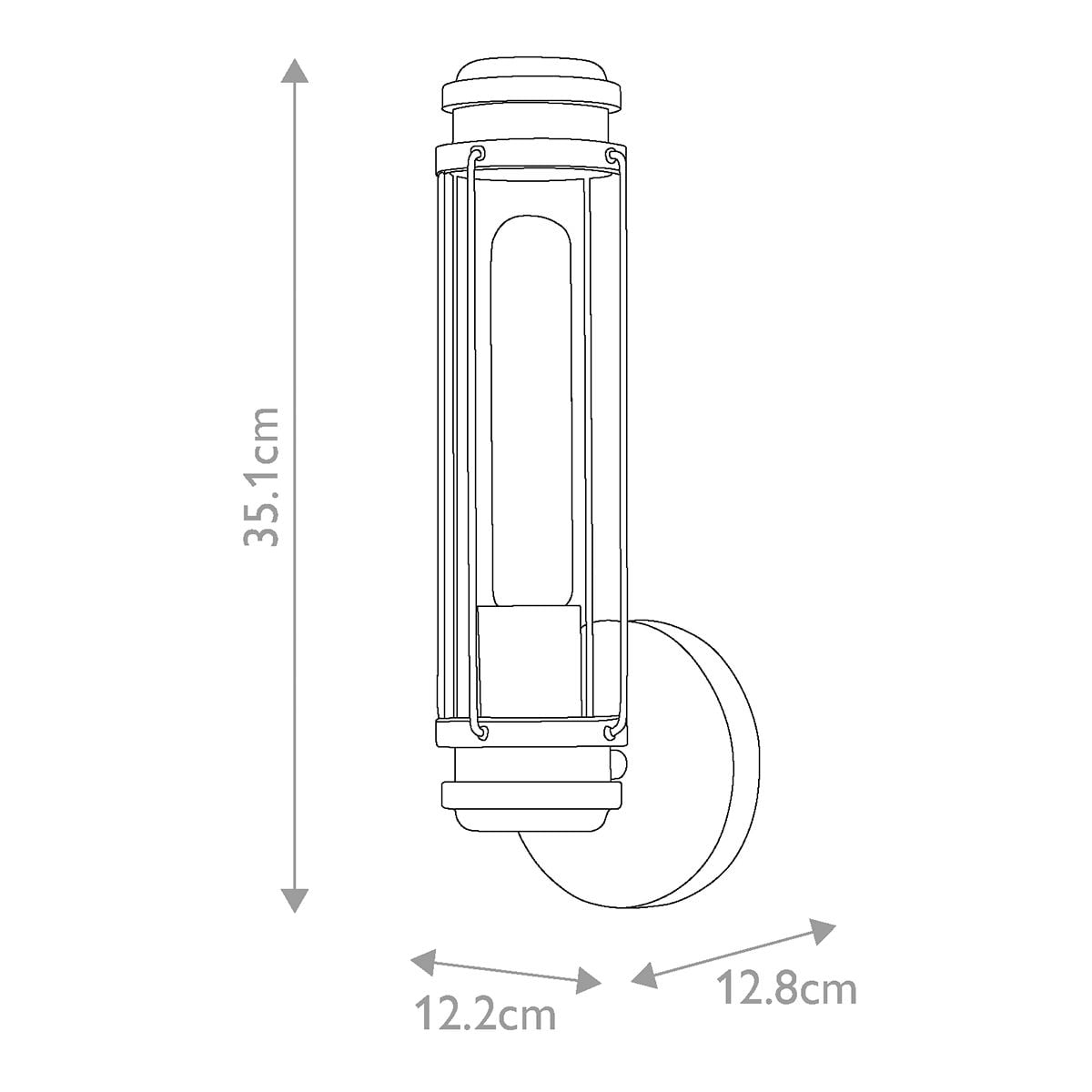 Masthead 1lt Wall Light