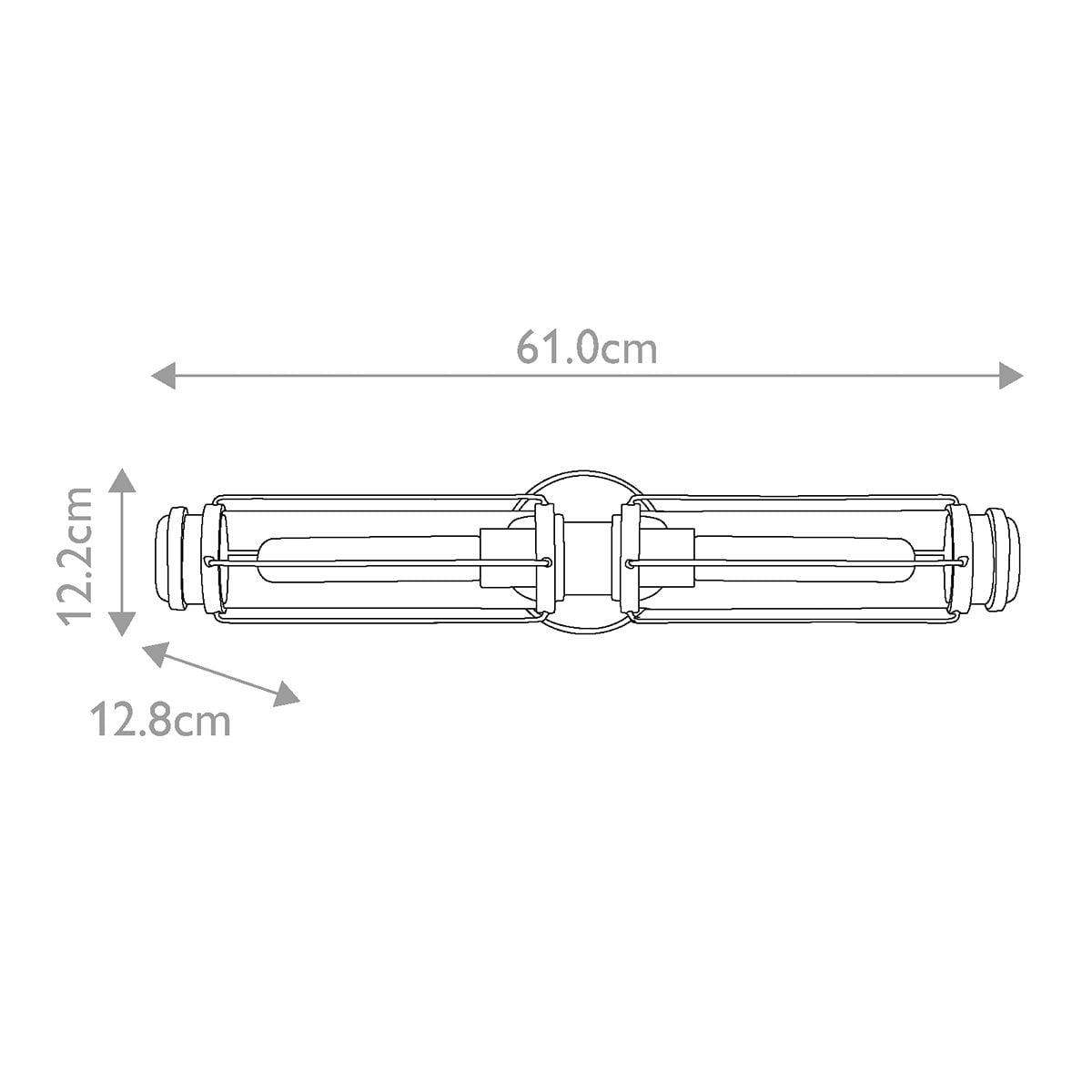 Masthead 2lt Wall Light