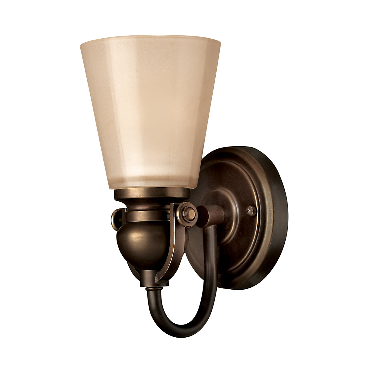 Mayflower 1-Light Wall Sconce (Olde Bronze Finish)