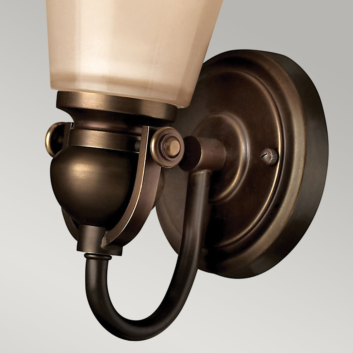 Mayflower 1-Light Wall Sconce (Olde Bronze Finish)